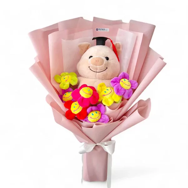 Piggy Doll Bouquet - Standard