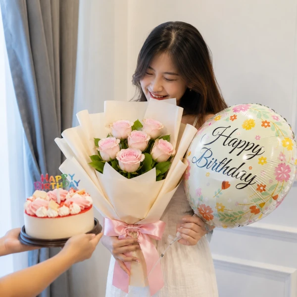 Combo Celebration - 6 Roses