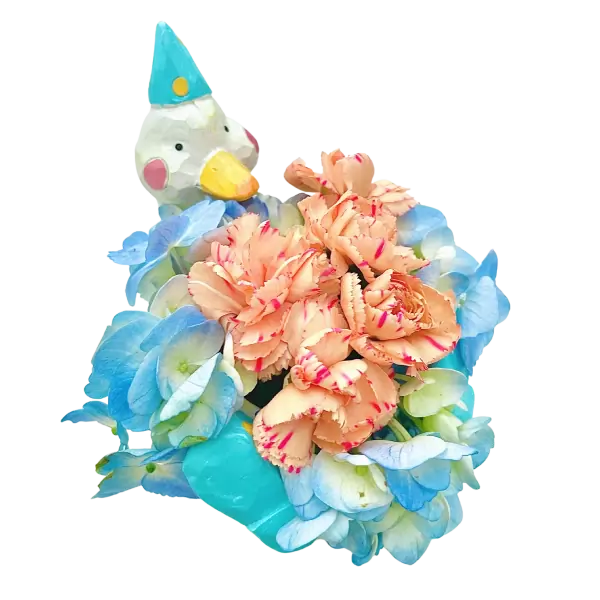 Duck Shaped Flower Vase for Friday