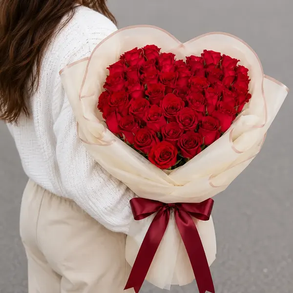 Love in Full Bloom (50 Roses) 3