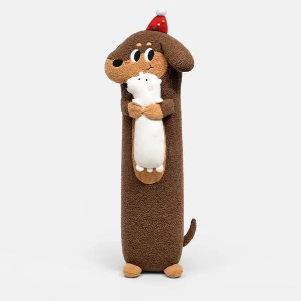 Cozy Dachshund Hug 1