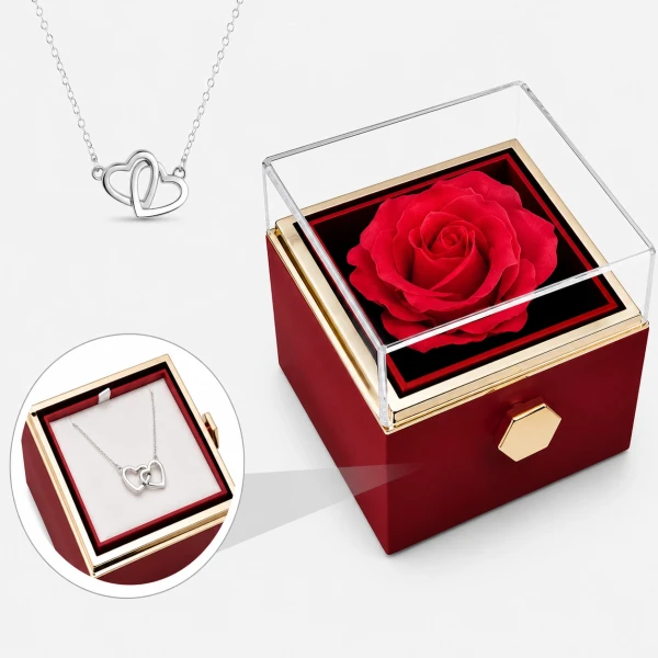Silver 925 Rose Necklace - Standard