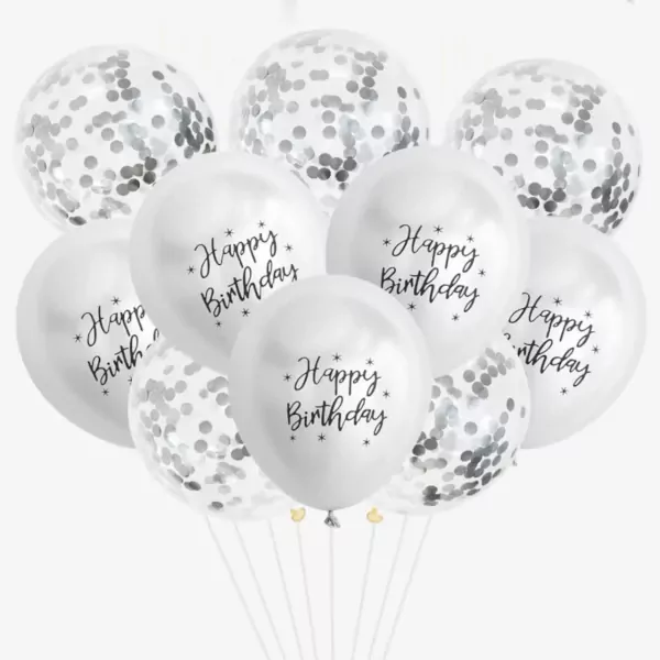 10 Helium Balloons - Five bouquet for 2