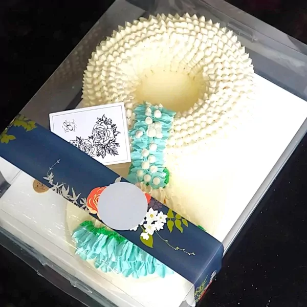 Blue Malai Cake - Mother's day