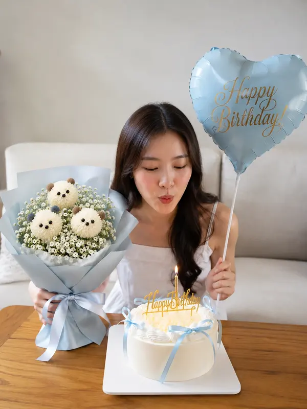 Combo Cute Pastel Birthday