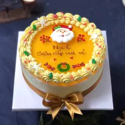 Bánh Mousse Cheerful Christmas