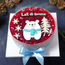 Bánh Mousse Bubble Bear