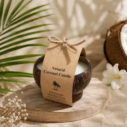 Coconut Shell Scented Candle