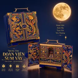 Dragon Phoenix Mooncake Set
