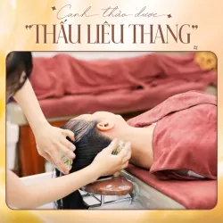 Gội đầu thảo dược Thấu Liêu Thang 60-70 phút