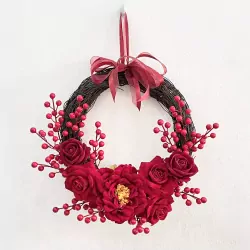 Vòng Hoa Trang Trí Xuân Xinh Xắn