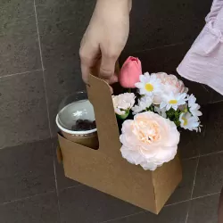 Set Hoa Và Socola Mê Em