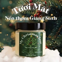 Frosted Pine Glow Candle