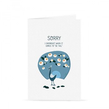 Thiệp Sorry I Overreact When I Comes To De Tail01.jpeg