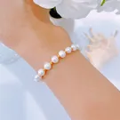 White Pearl Bracelet (6-7mm) 4