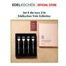 Vola 4-Piece 316 Stainless Steel Fork Set