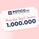Gift voucher for 1,000,000 VND from POTICO.VN