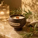 Coconut Shell Scented Candle 2