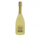 Bottle of Yellow Pearl Ribolla Gialla sparkling wine
