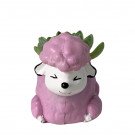 Pink sheep planter with a succulent plant, cute and cozy for any space.