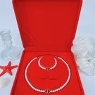Pearl Jewelry Set with CD Charm 3