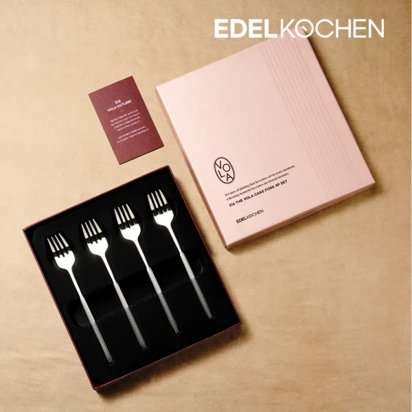 Vola 4-Piece 316 Stainless Steel Fork Set