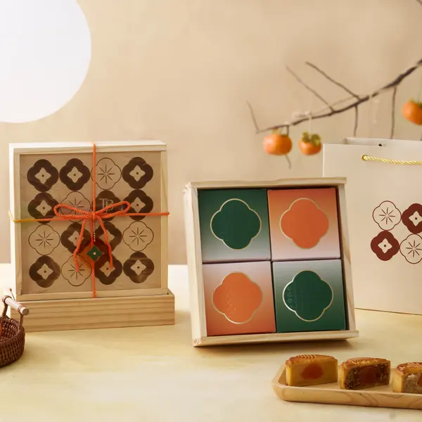 Mooncake Set "Hồng Viên" 4