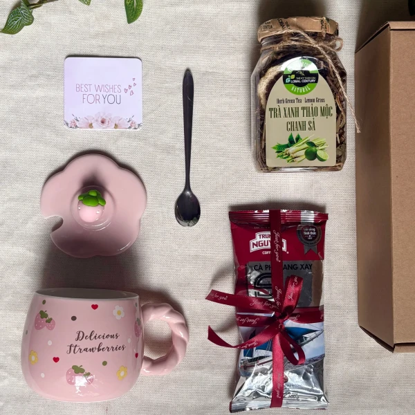 Love Inside Gift Box - Hồng Dâu