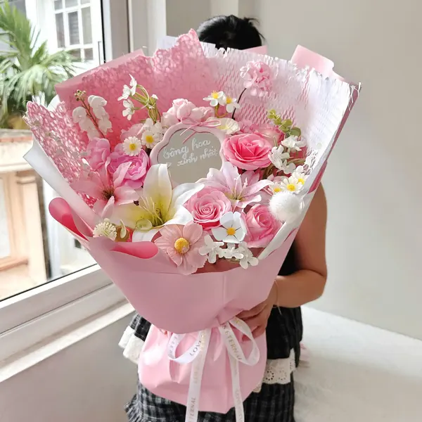 Dreamy Soap Flower Bouquet 4