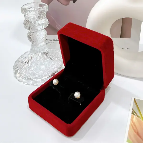 White Akoya Pearl Earrings 4