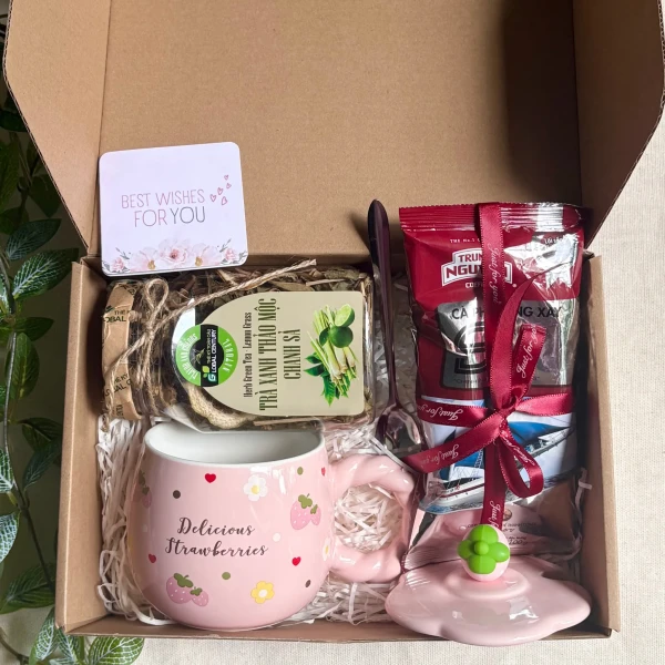 Love Inside Gift Box - Hồng Dâu