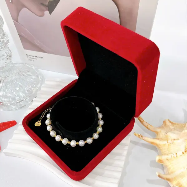 White Pearl Bracelet (6-7mm) 3