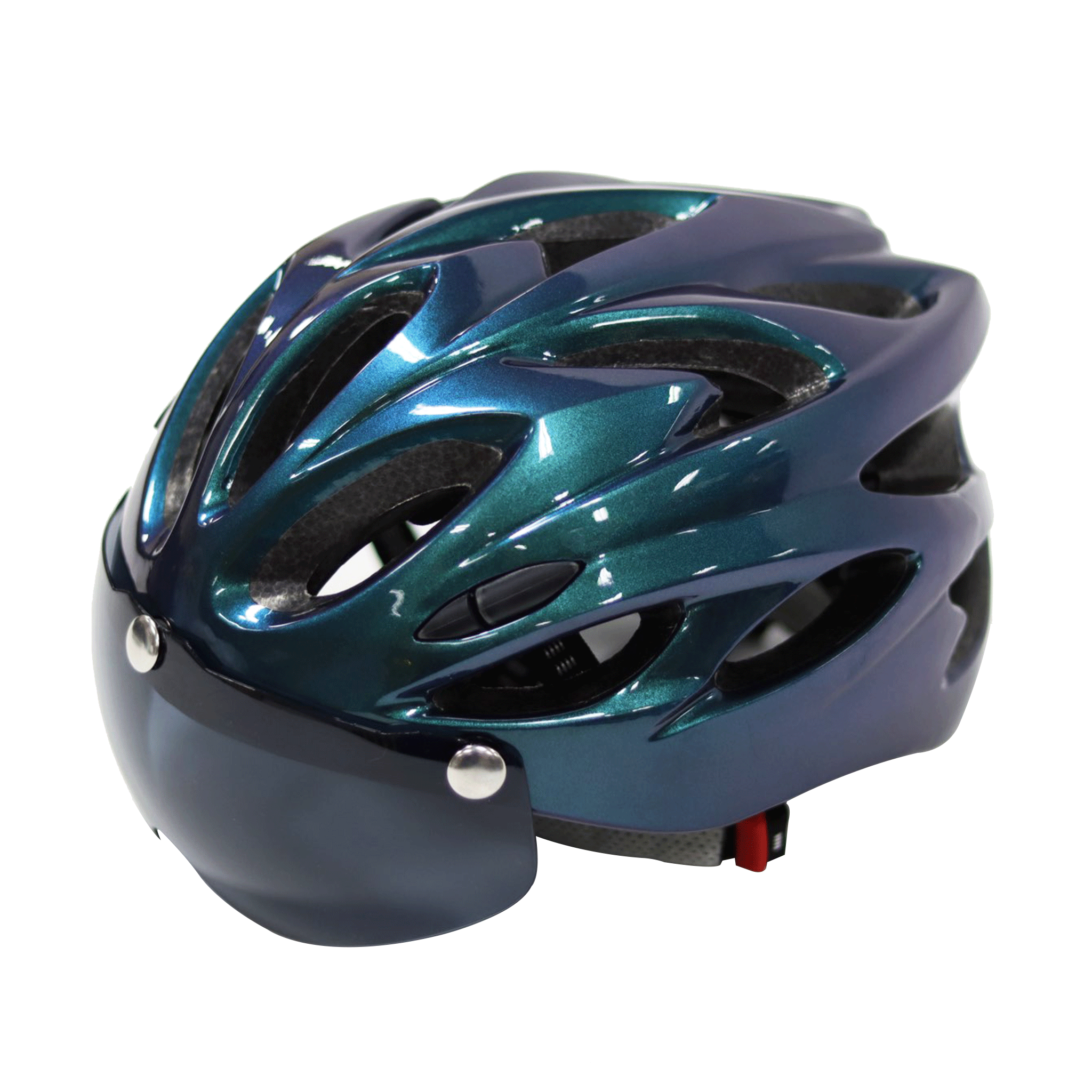 chrome bike helmet