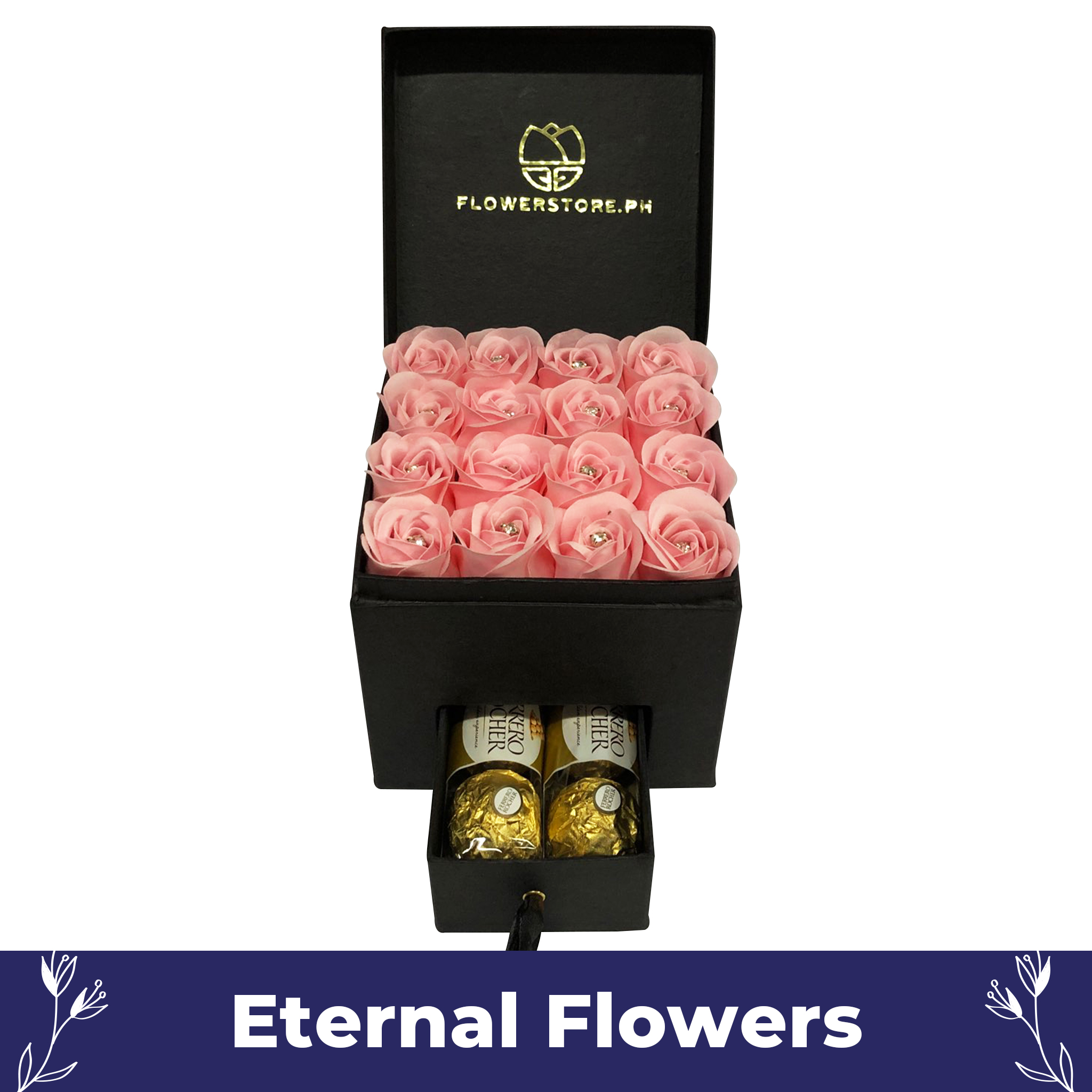 Pink Eternal Love Box Online Flower Delivery Philippines Online