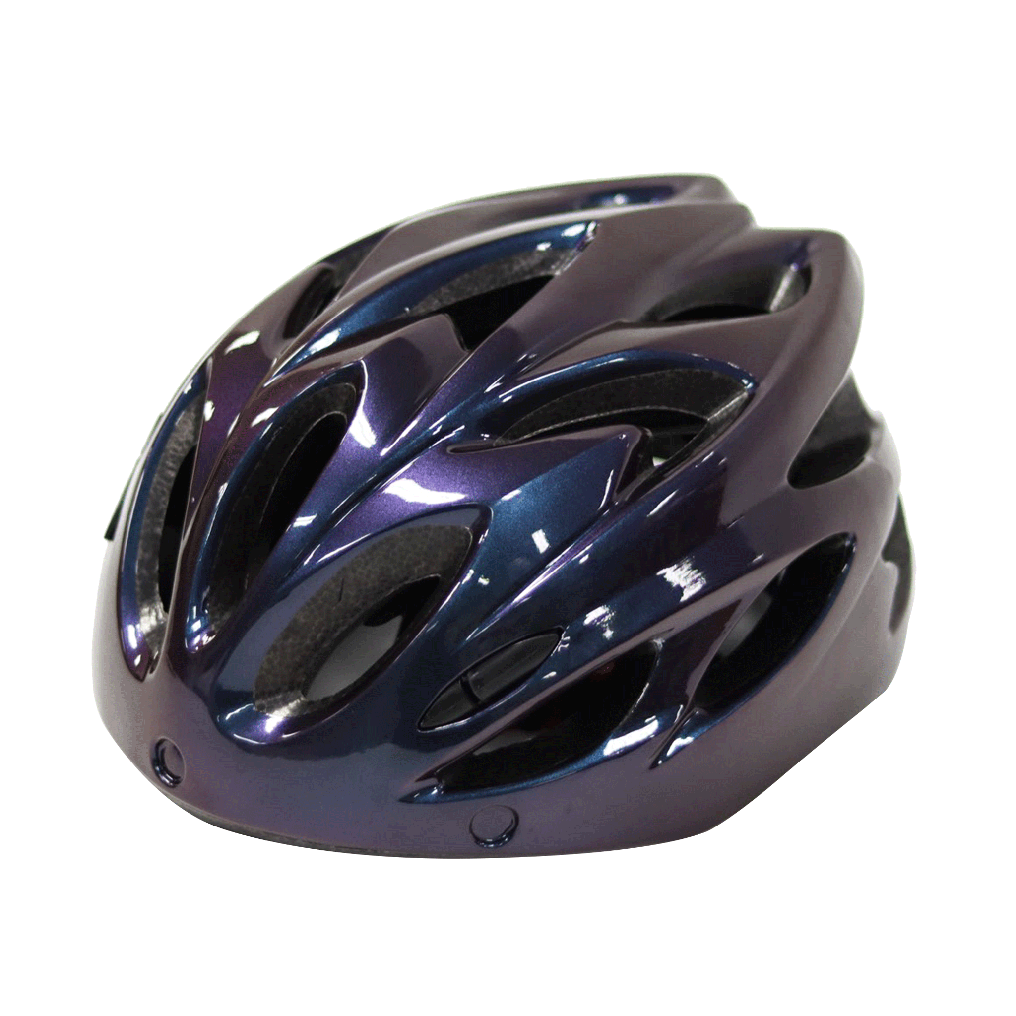 chrome bike helmet